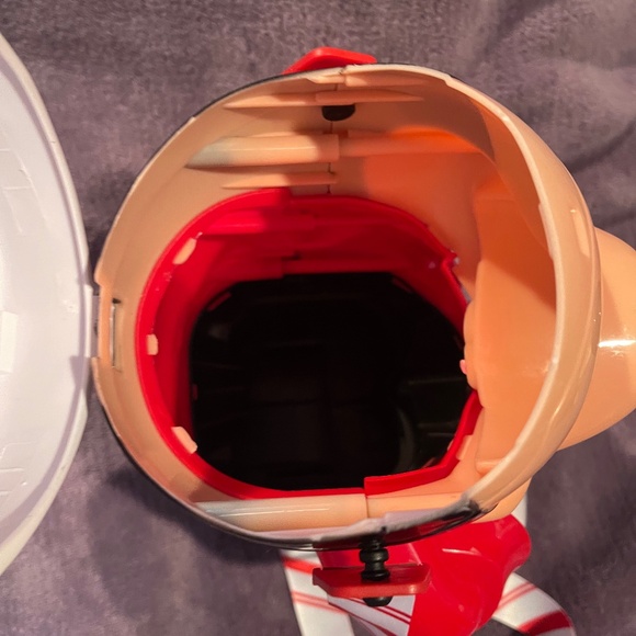 Disney Parks Mickey Mouse Christmas Popcorn Bucket Santa Elf Stripe Suit, #7983 - Picture 4 of 5